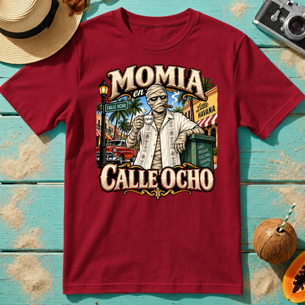 Momia en Calle Ocho