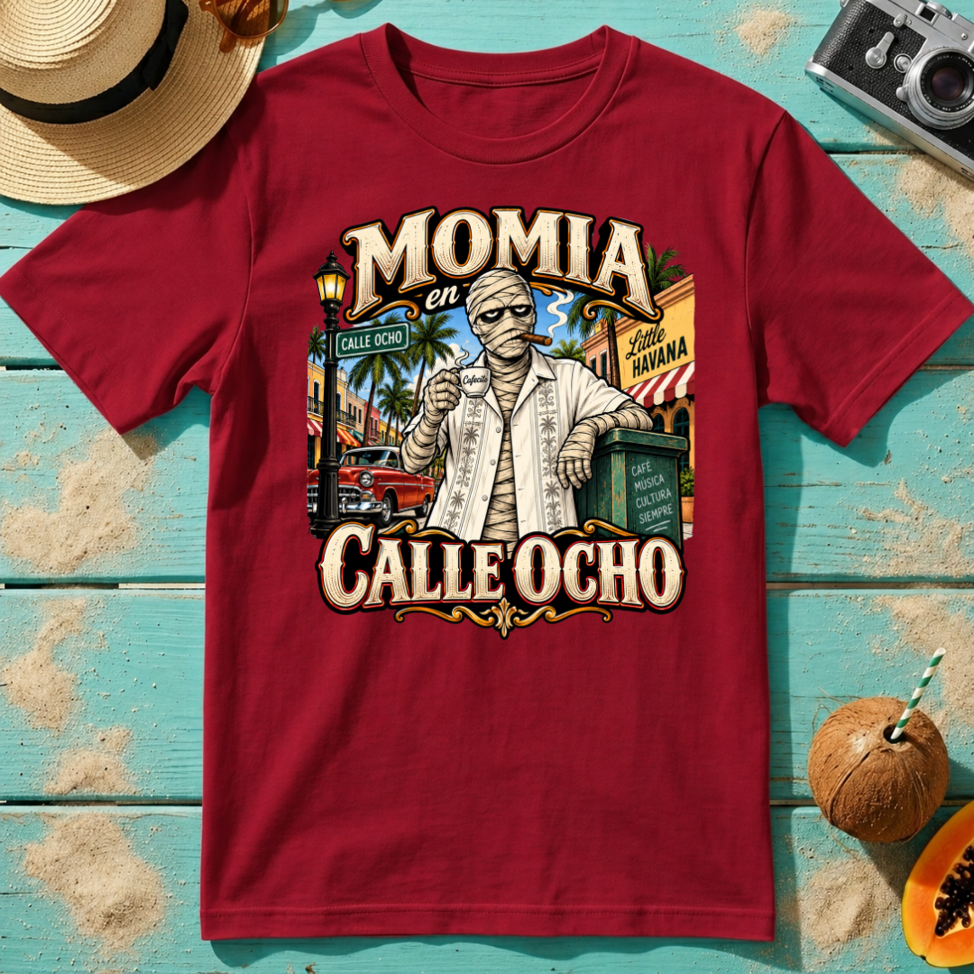 Momia en Calle Ocho