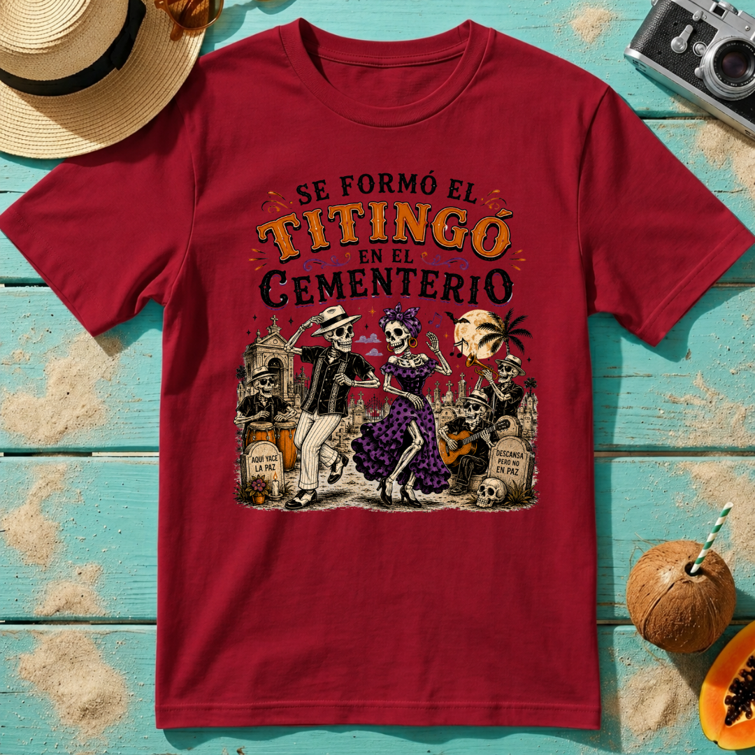 Se Formó El Titingó En El Cementerio