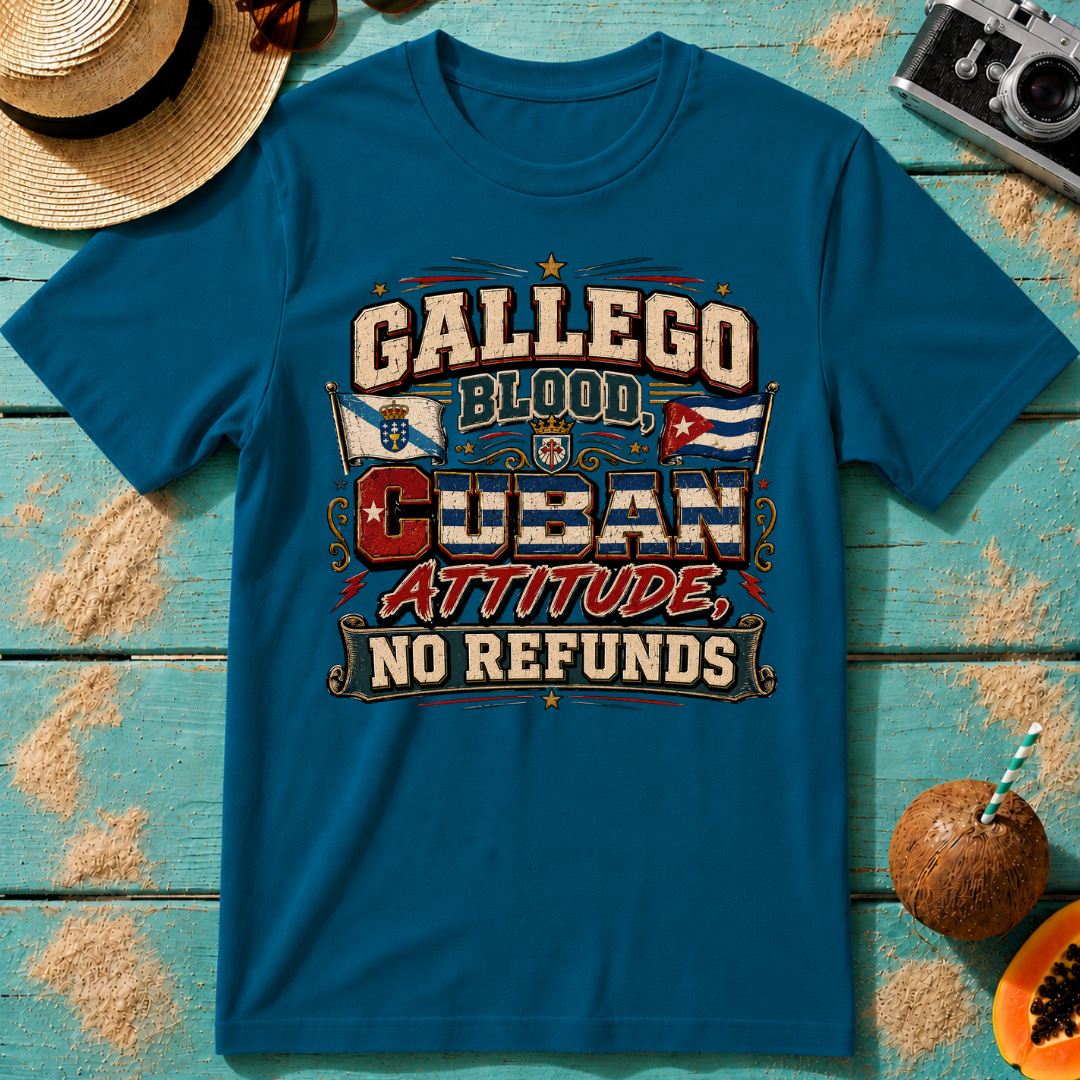 Gallego Blood, Cuban Attitude, No Refunds