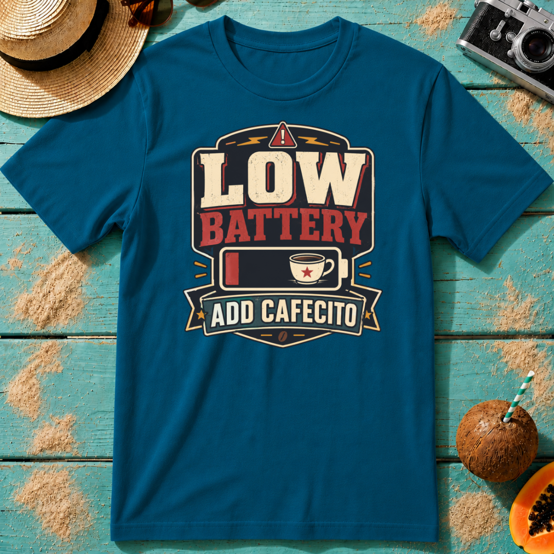 Low Battery - Add Cafecito
