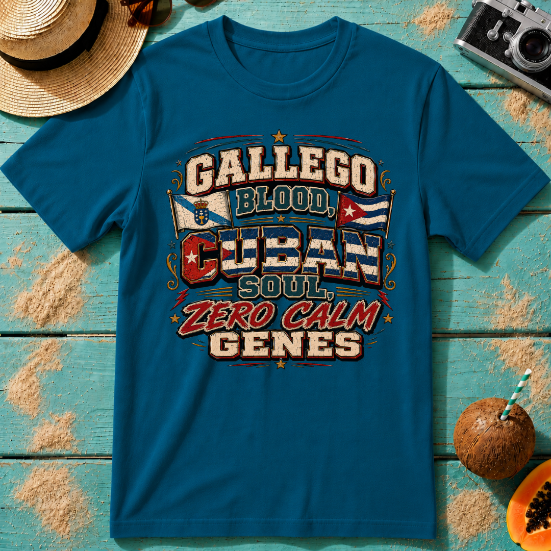 Gallego Blood, Cuban Soul, Zero Calm Genes
