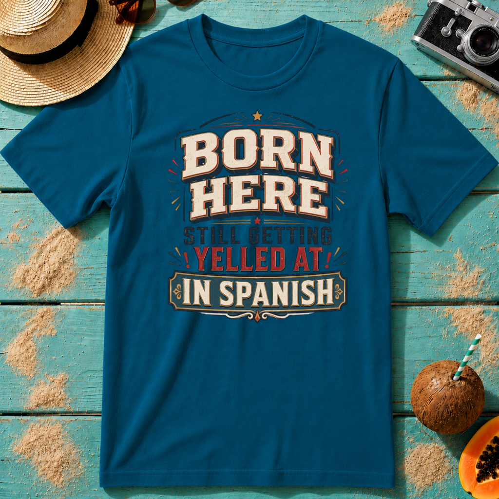 Born Here - Still Getting Yelled At In Spanish