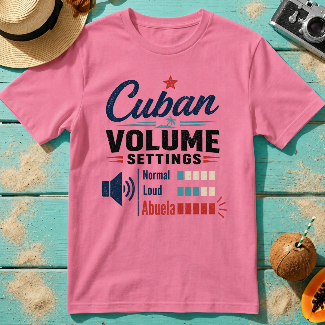 Cuban Volume Setting: Normal, Loud, Abuela