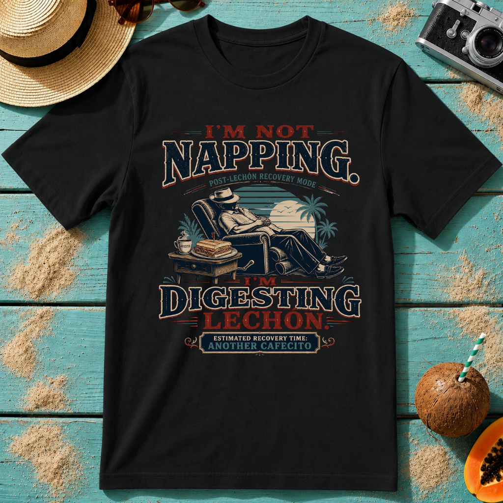 I'm Not Napping. I'm Digesting Lechón.