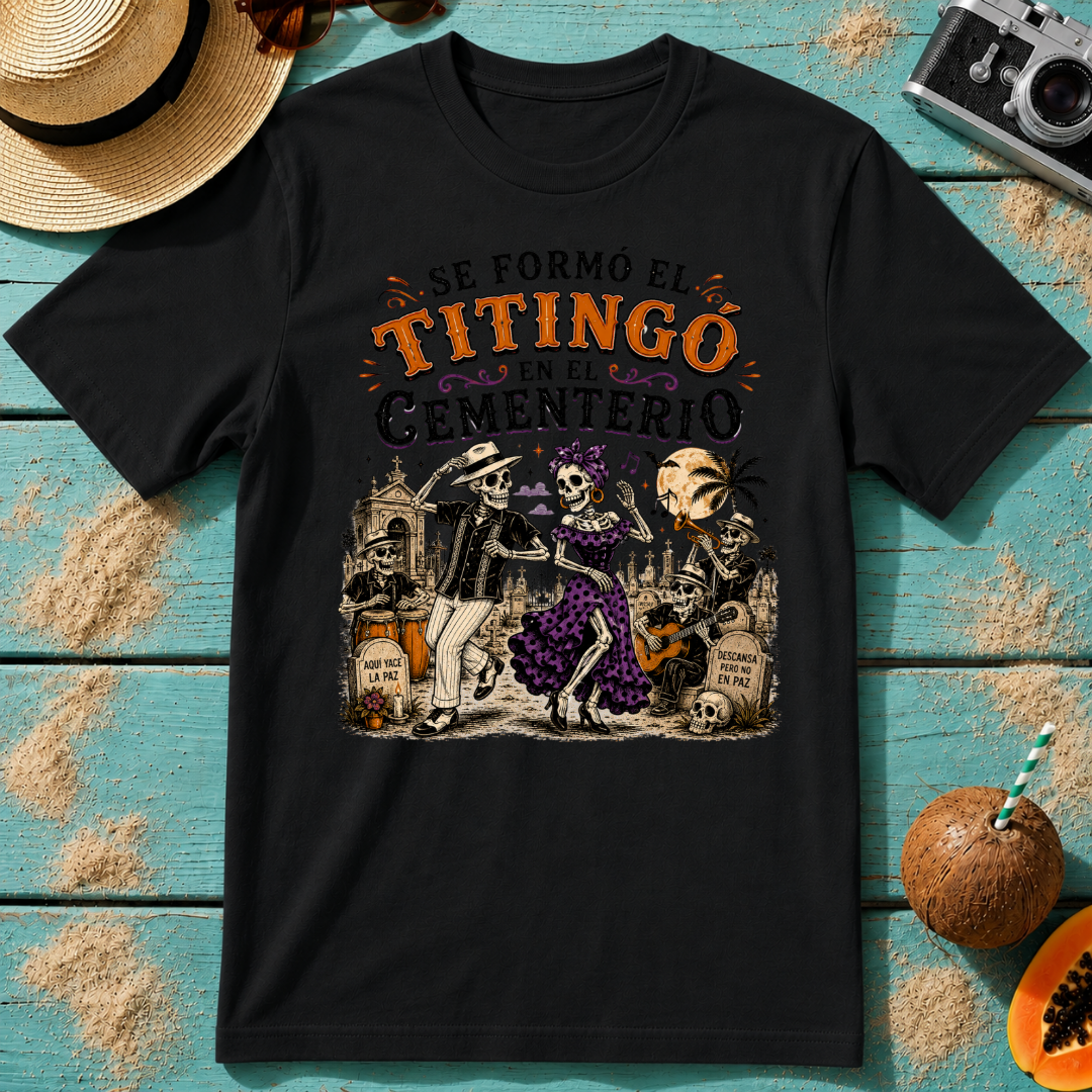 Se Formó El Titingó En El Cementerio