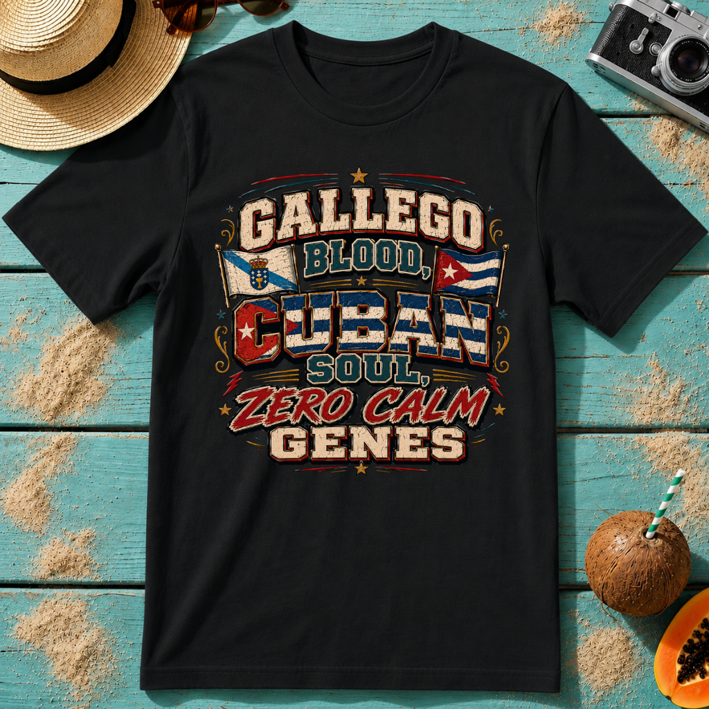 Gallego Blood, Cuban Soul, Zero Calm Genes