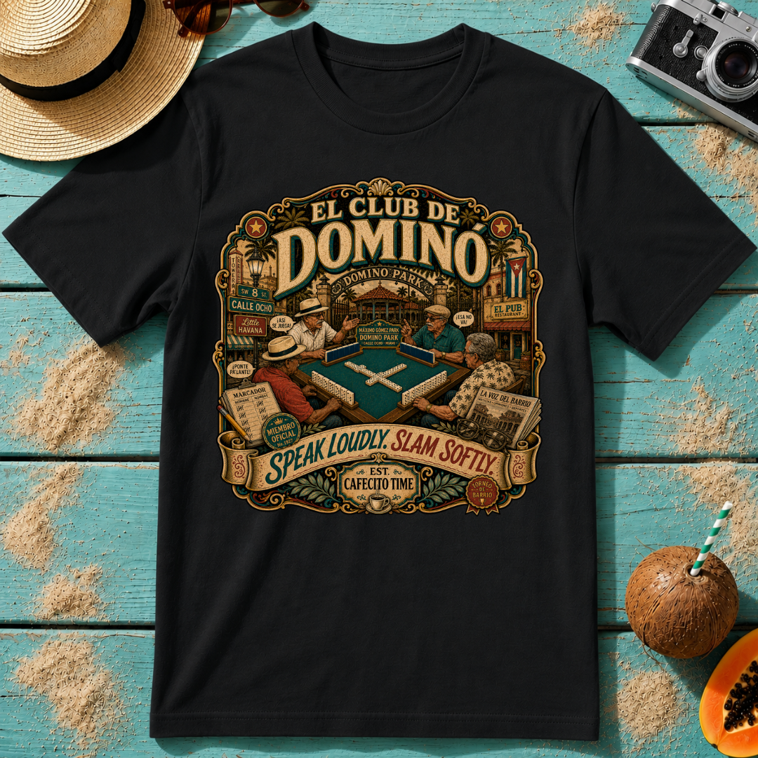 El Club de Dominó: Speak Loundly, Slam Softly.
