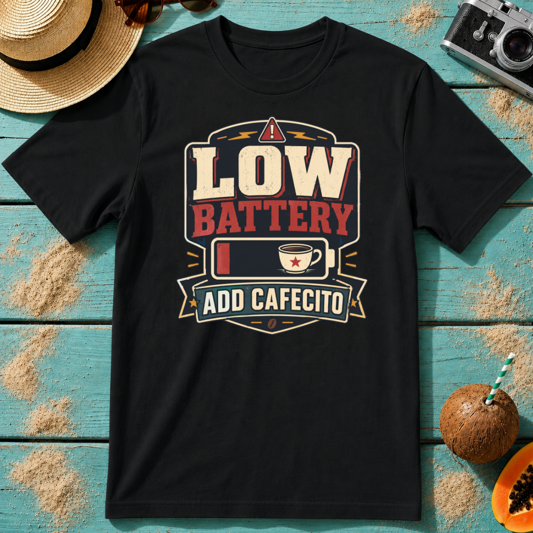 Low Battery - Add Cafecito