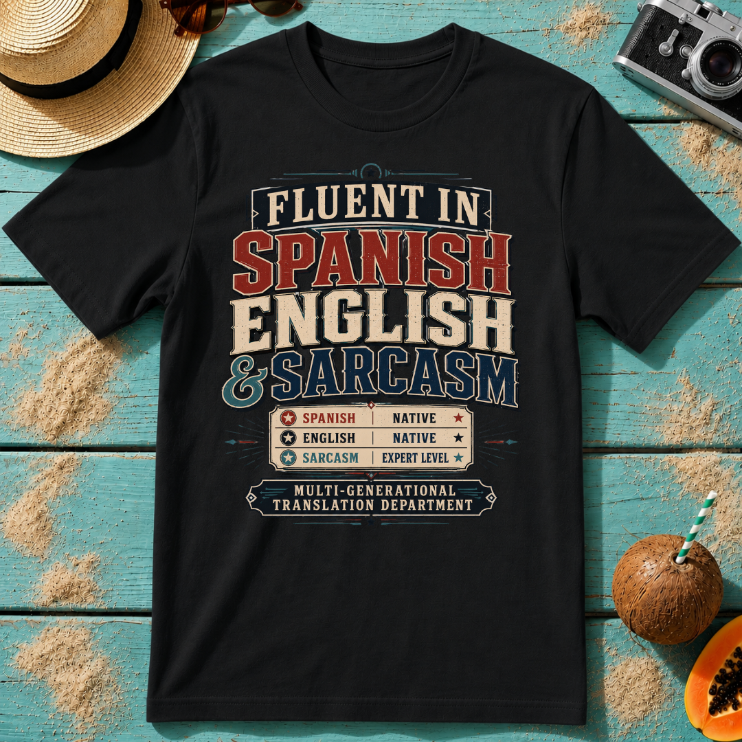 Fluent In Spanish, English & Sarcasm