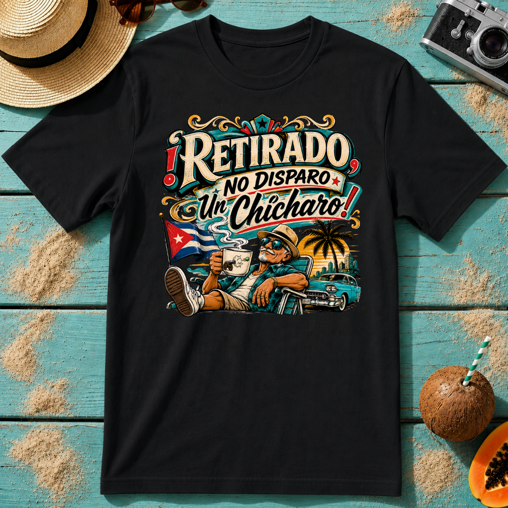 Retirado No Disparo Un Chícharo