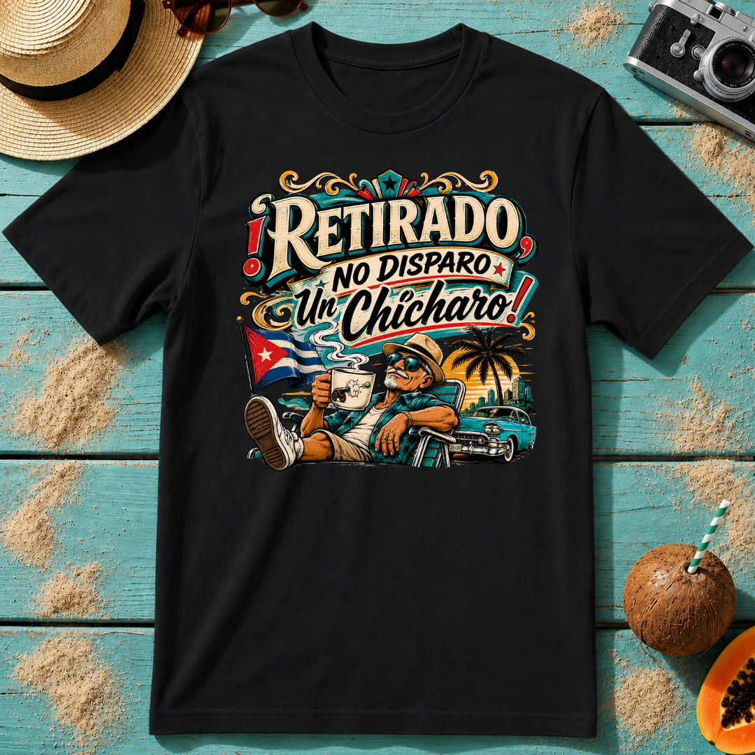 Retirado No Disparo Un Chícharo