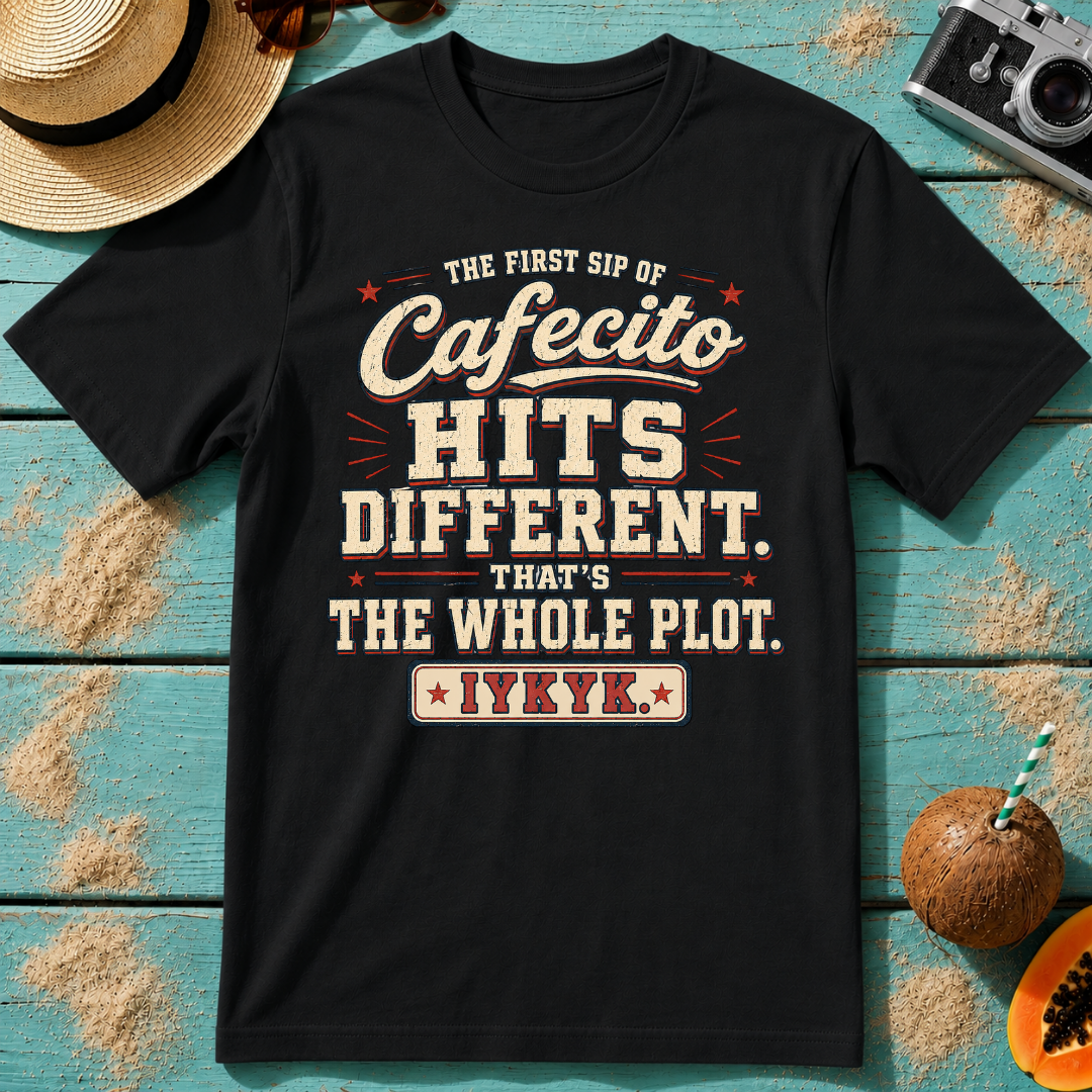 The First Sip of Cafecito Hits Different. That's The Whole Plot.