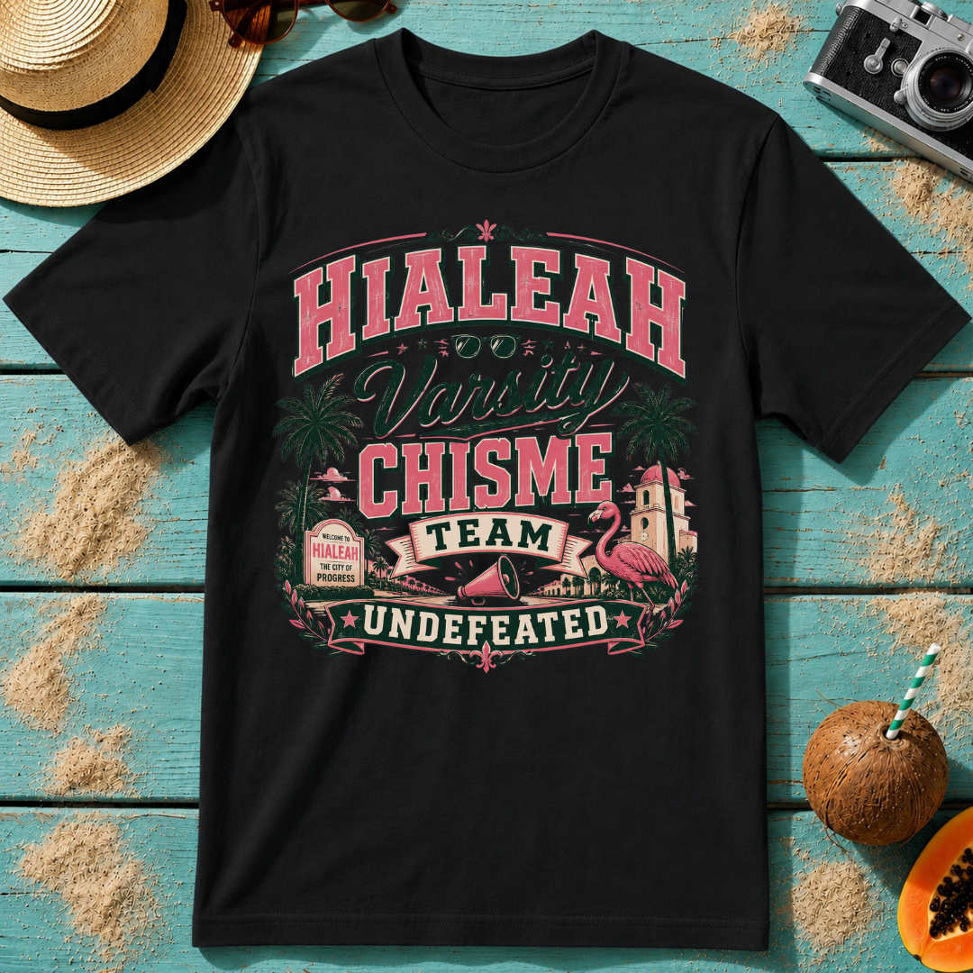 Hialeah Varsity Chisme Team - Undefeated - Flamingo