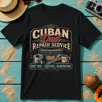 Cuban Dad Repair Service: Duct Tape. Cafecito. No Instructions.
