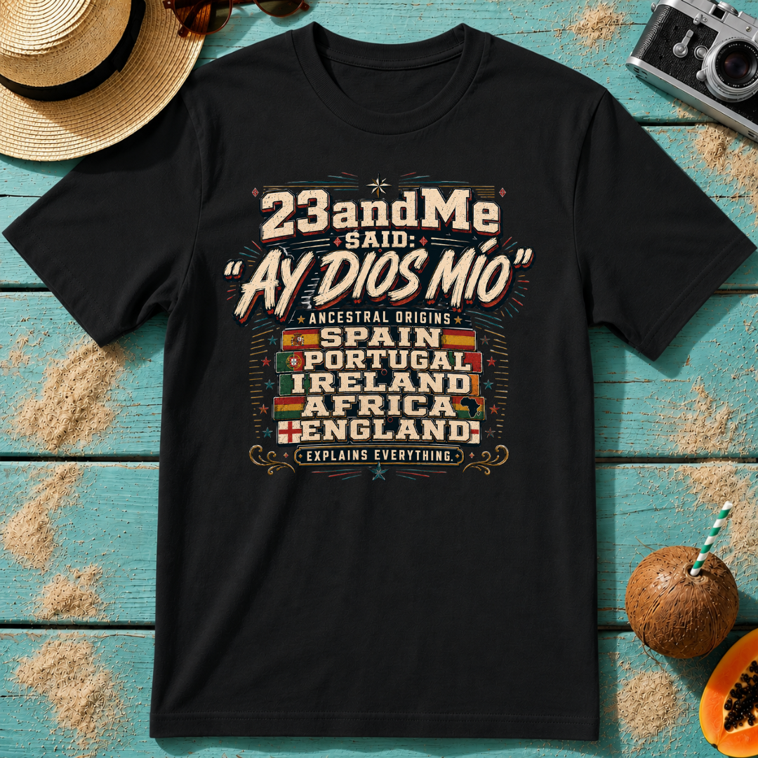 23andMe Said: “Ay Dios Mío" Ancestral Origin - Spain, Portugal, Ireland, Africa, England