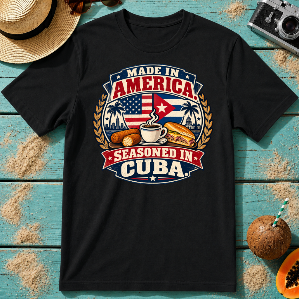 Made in America. Seasoned in Cuba.