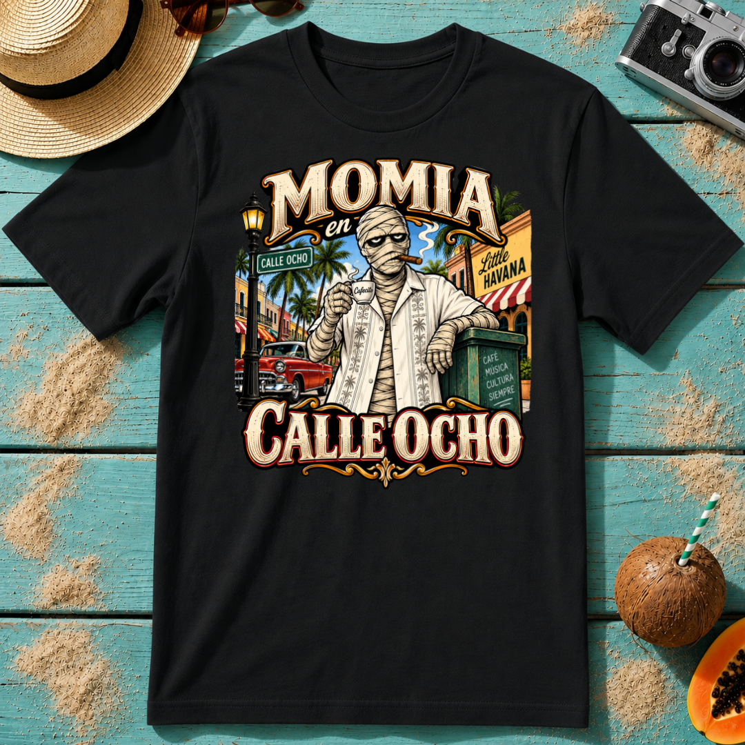 Momia en Calle Ocho