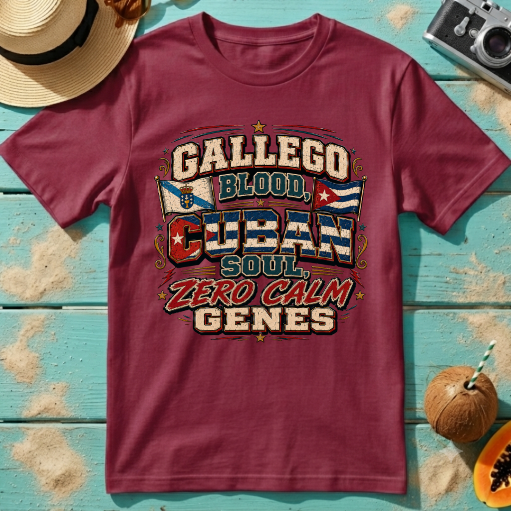 Gallego Blood, Cuban Soul, Zero Calm Genes