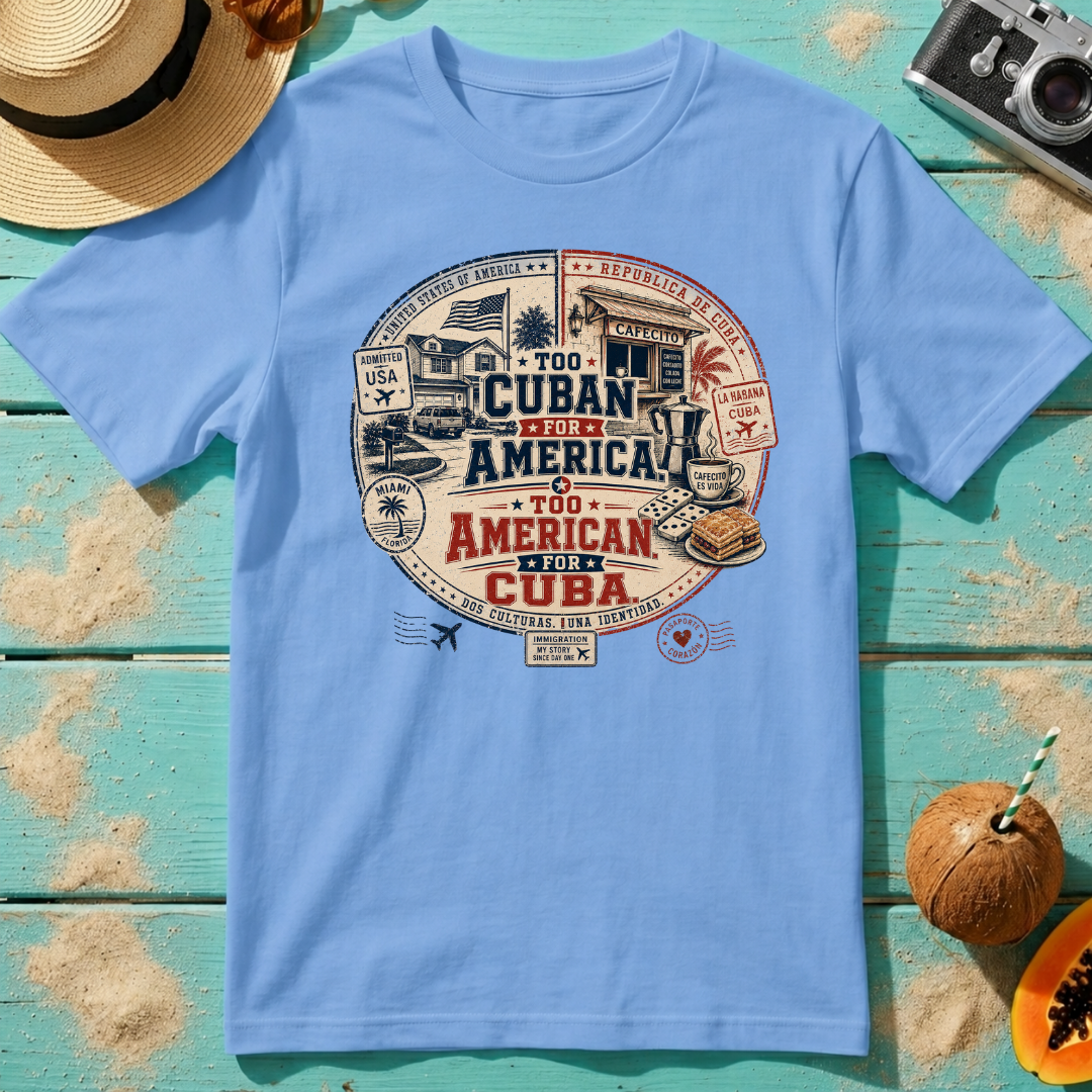 Too Cuban for America Too American for Cuba