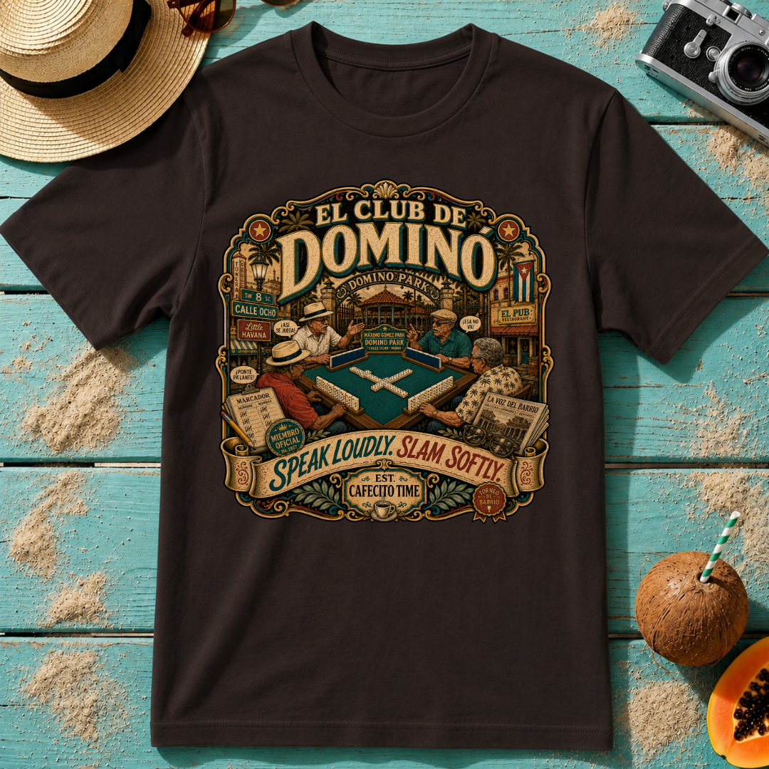El Club de Dominó: Speak Loundly, Slam Softly.