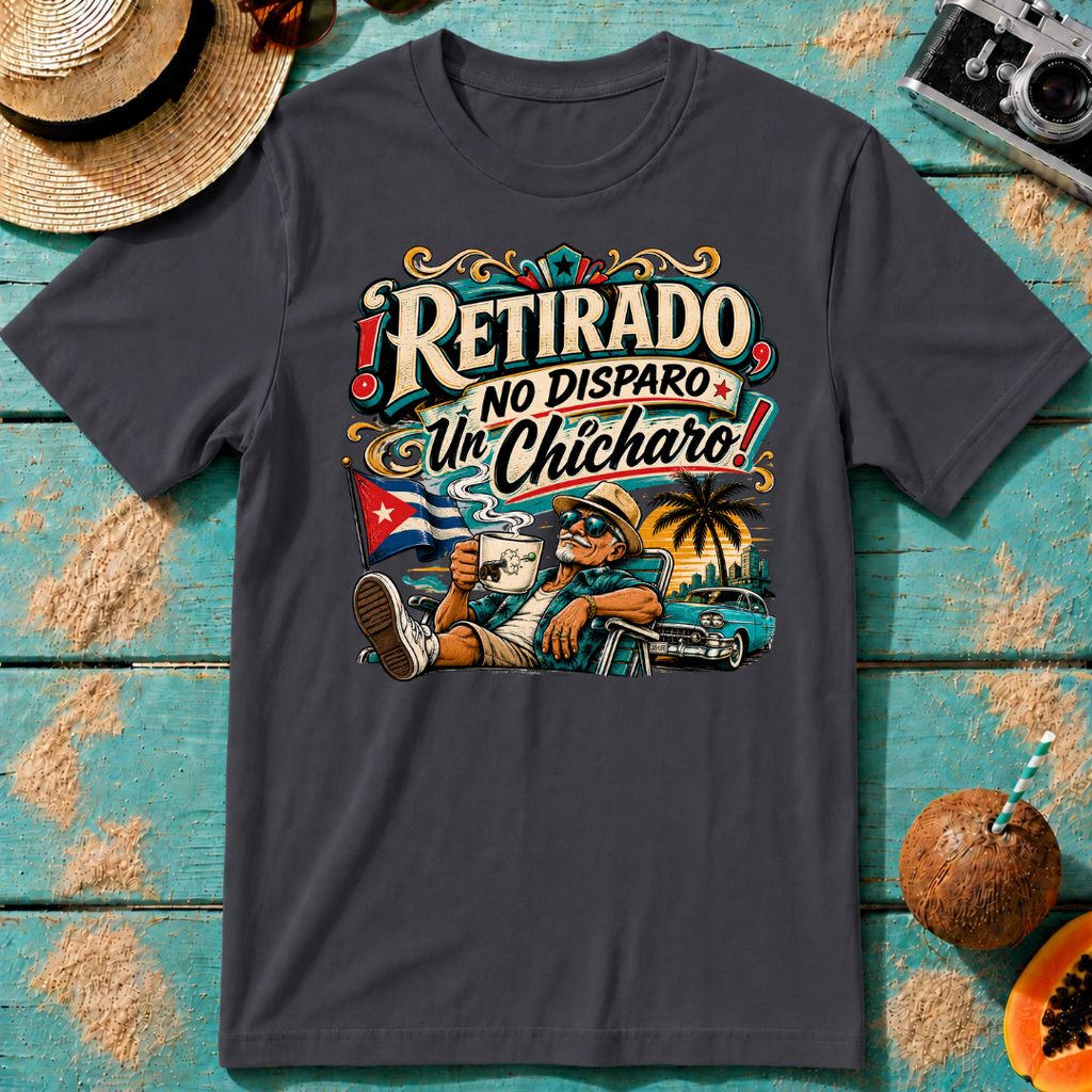 Retirado No Disparo Un Chícharo