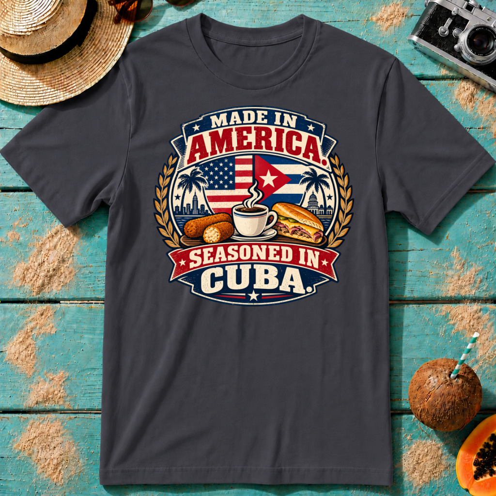 Made in America. Seasoned in Cuba.