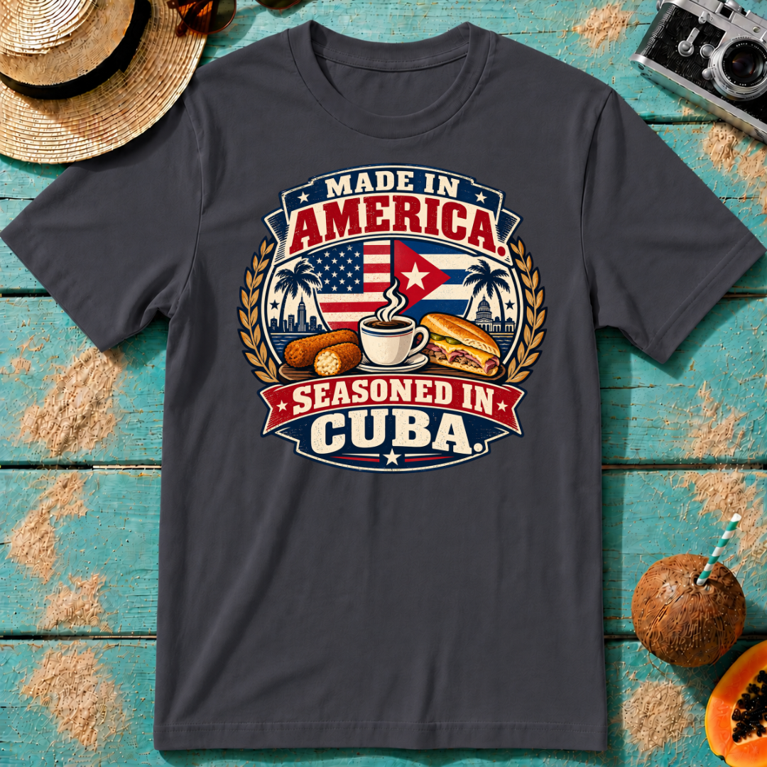 Made in America. Seasoned in Cuba.