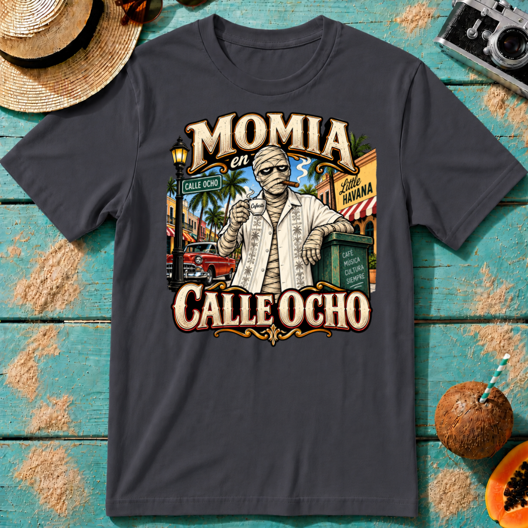 Momia en Calle Ocho