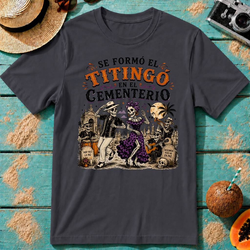 Se Formó El Titingó En El Cementerio