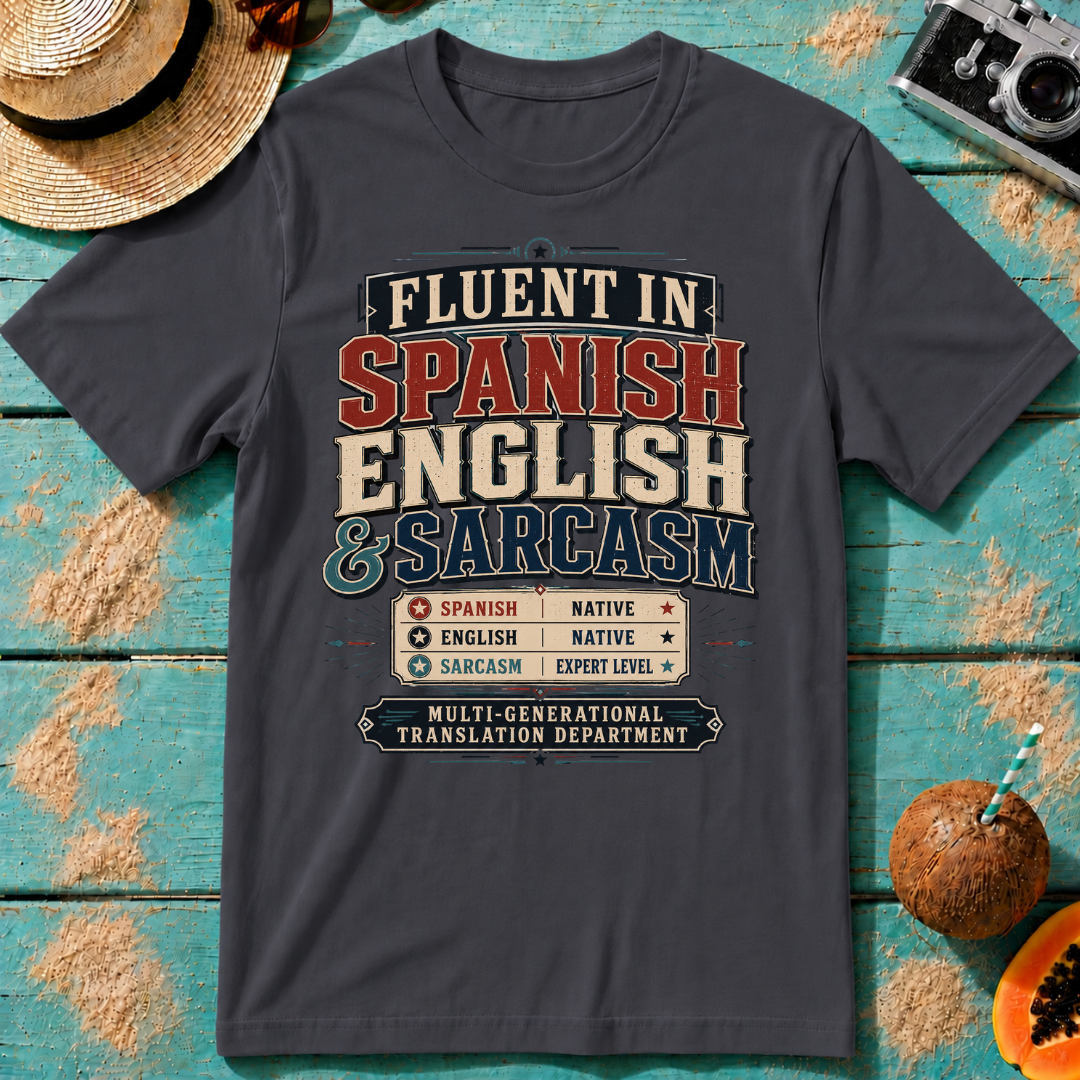 Fluent In Spanish, English & Sarcasm