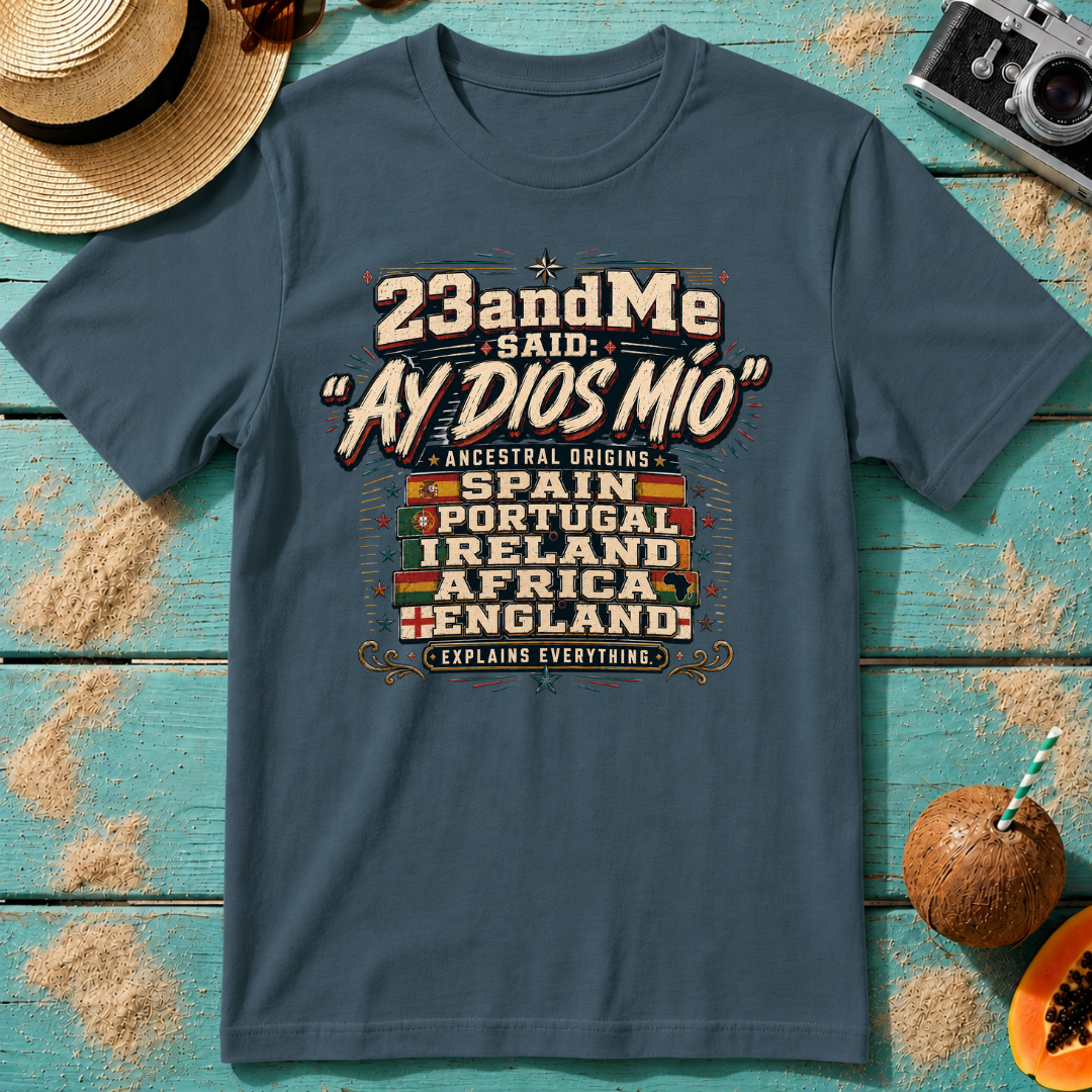 23andMe Said: “Ay Dios Mío" Ancestral Origin - Spain, Portugal, Ireland, Africa, England
