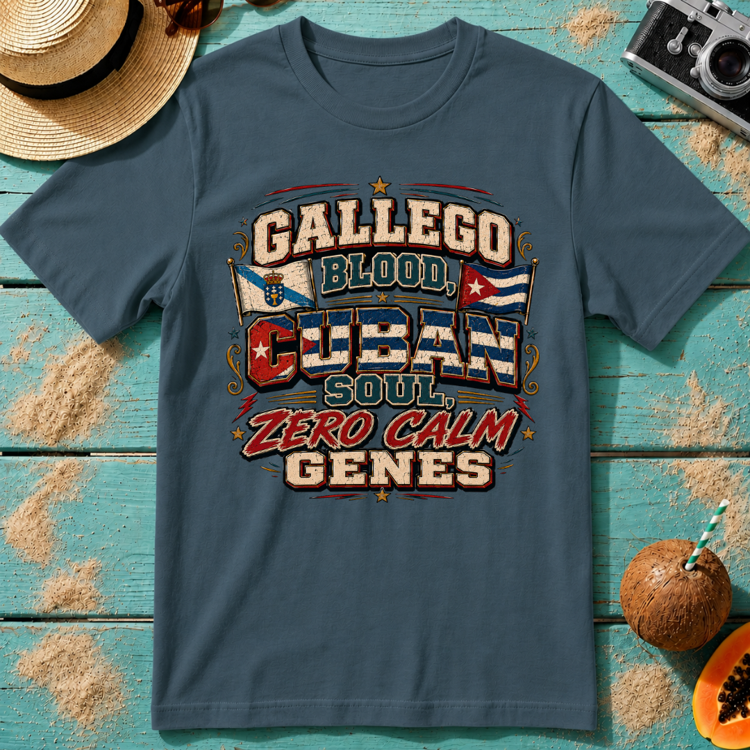 Gallego Blood, Cuban Soul, Zero Calm Genes