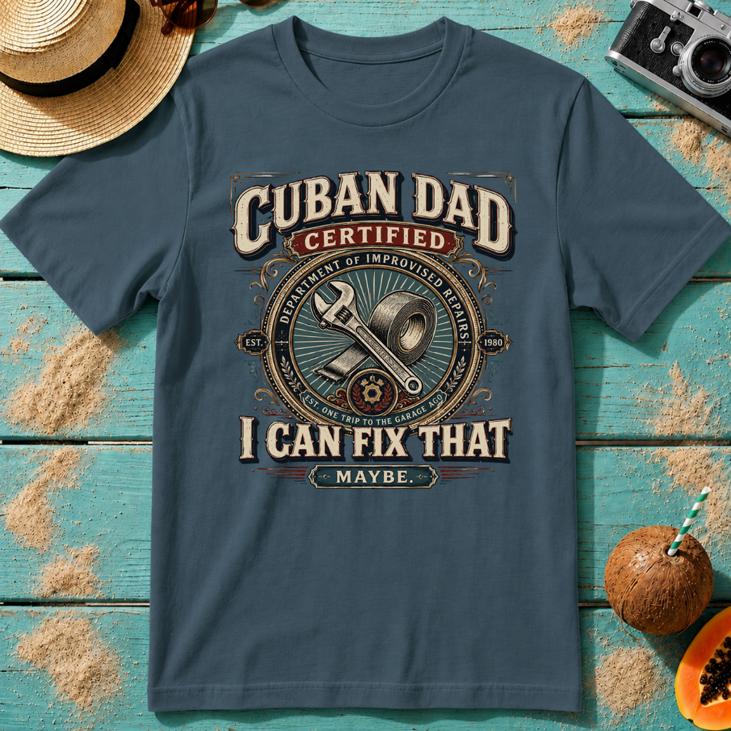 Cuban Dad Certified - I Can Fix That...Maybe