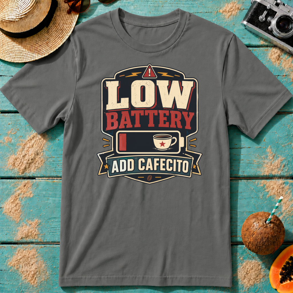 Low Battery - Add Cafecito