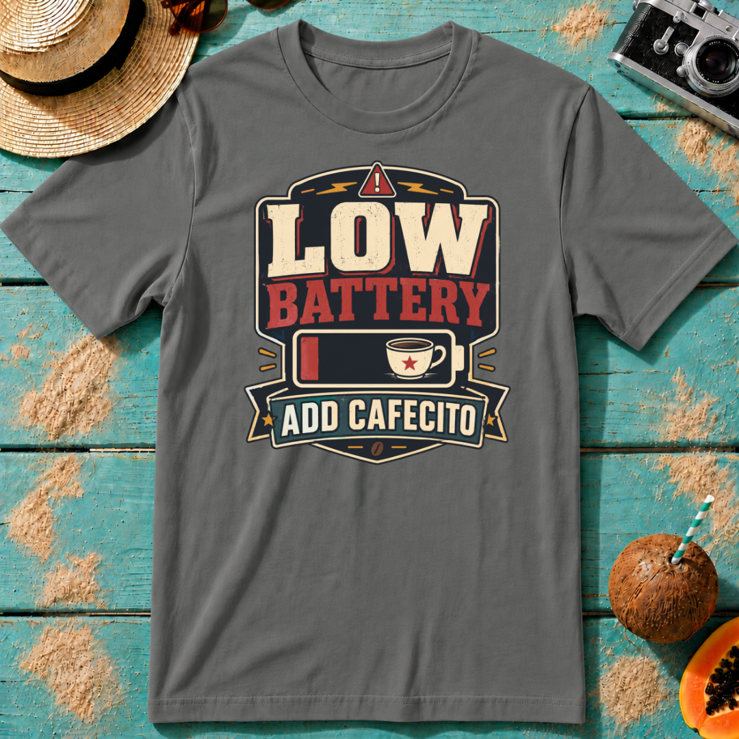Low Battery - Add Cafecito