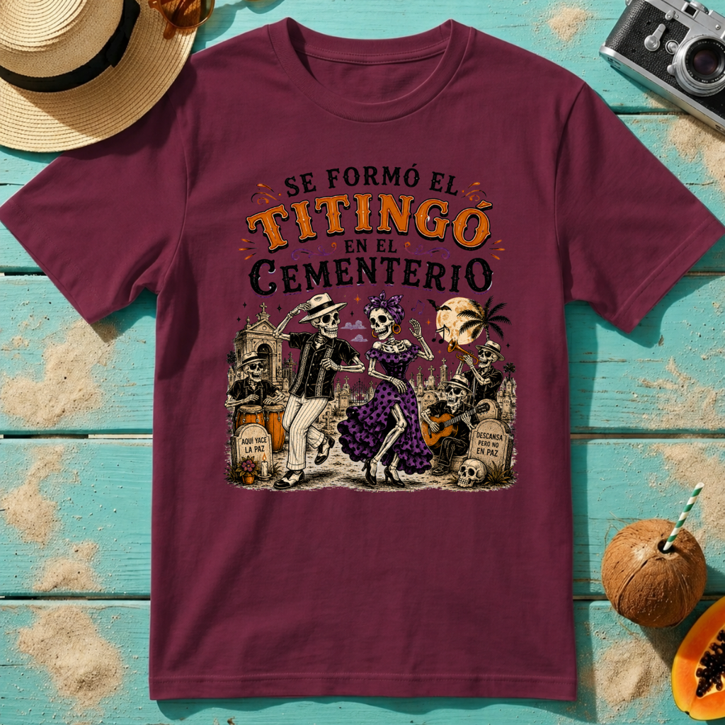 Se Formó El Titingó En El Cementerio