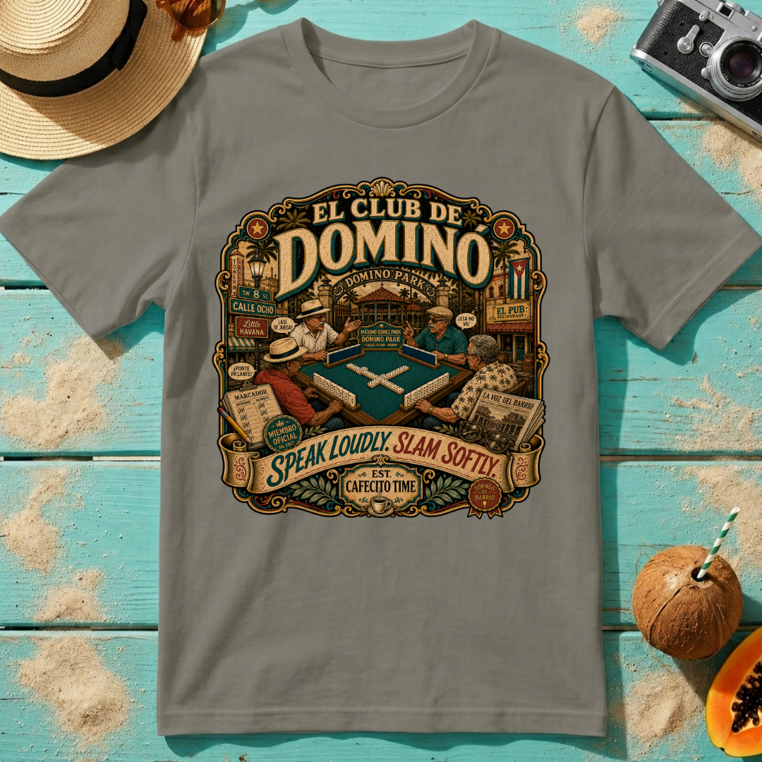 El Club de Dominó: Speak Loundly, Slam Softly.