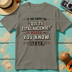 If You Know the ¿Qué Tú Estas Haciendo Voice, IYKYK