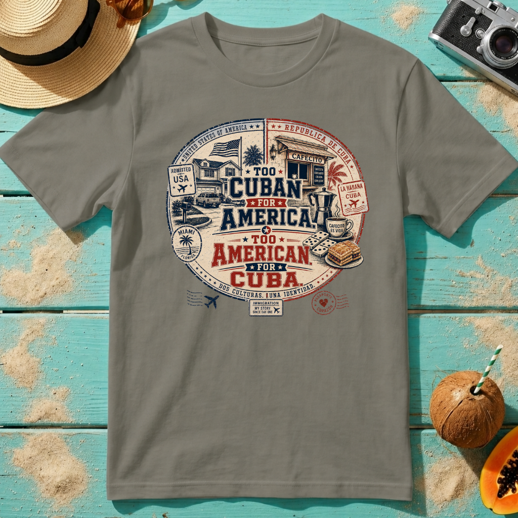 Too Cuban for America Too American for Cuba