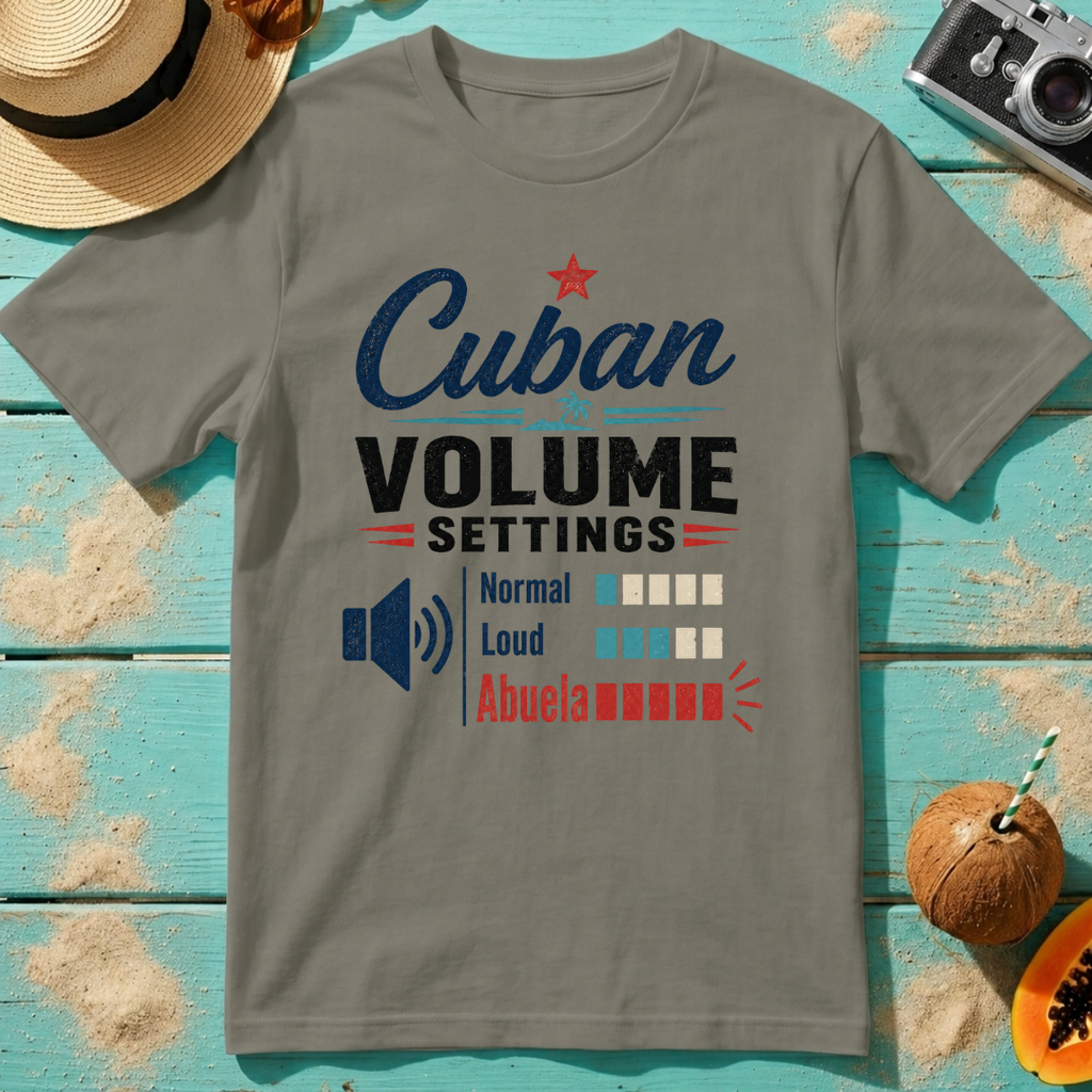 Cuban Volume Setting: Normal, Loud, Abuela