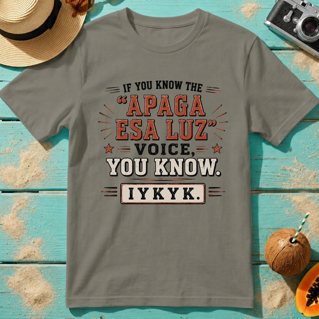 If You Know the Apaga Esa Luz Voice, IYKYK