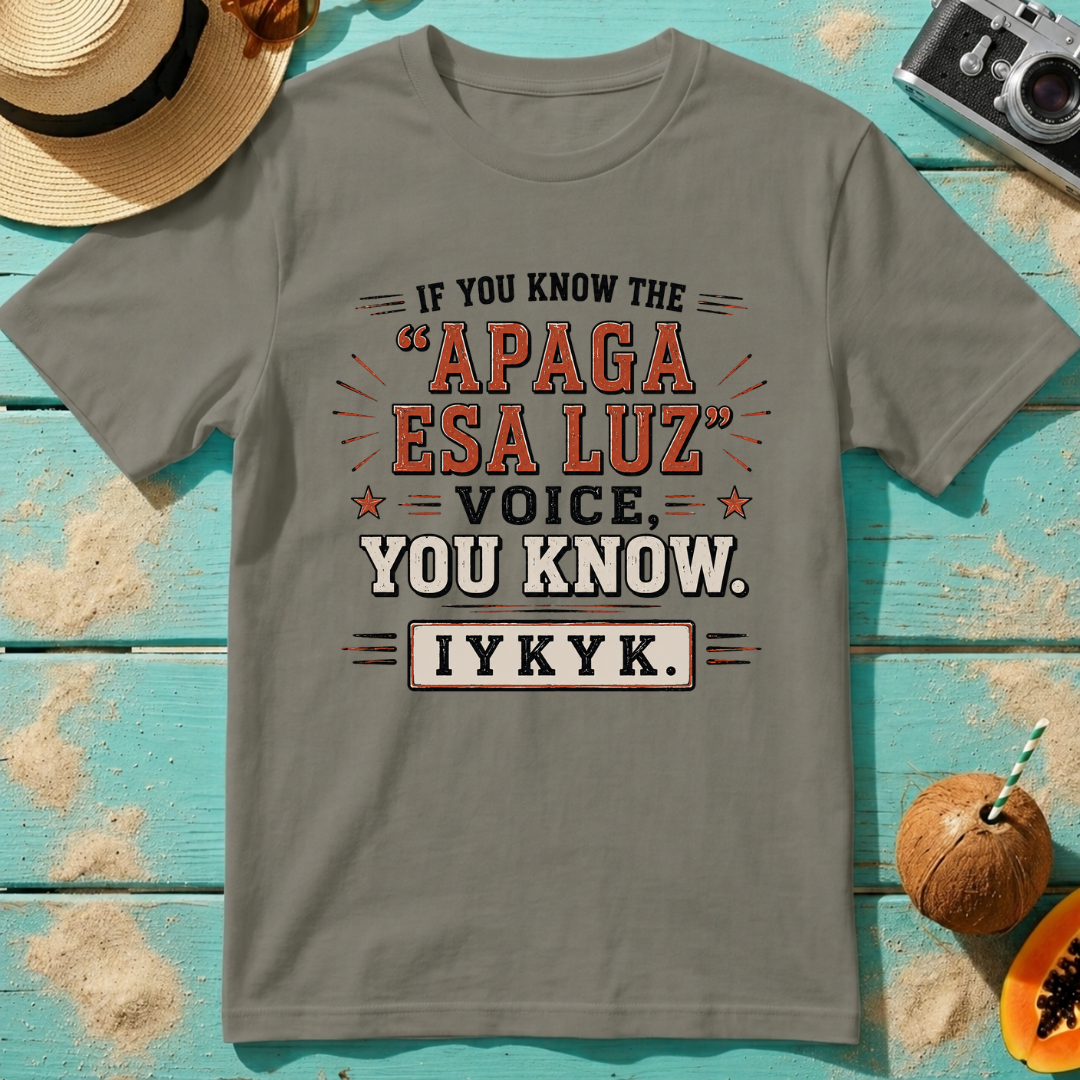 If You Know the Apaga Esa Luz Voice, IYKYK