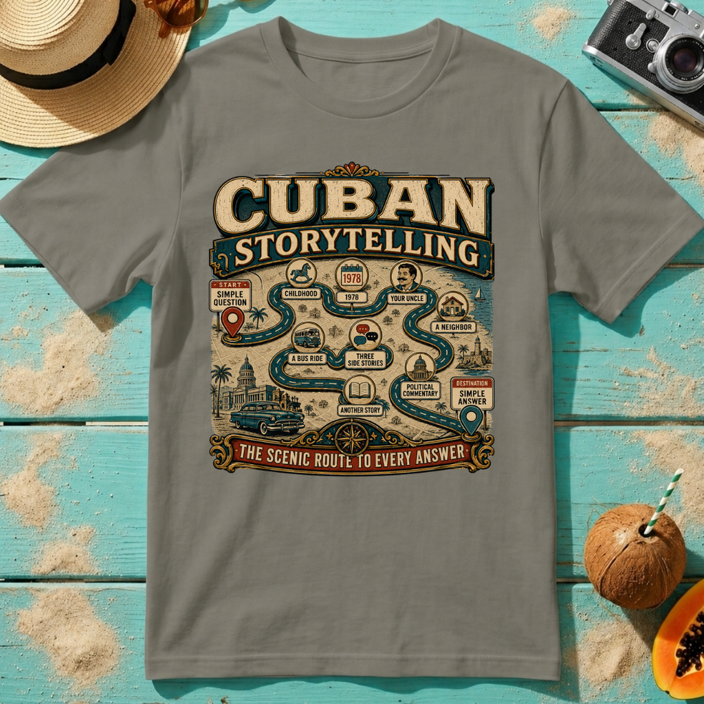Cuban Storytelling: The Scenic Route to Every Answer