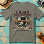 Cuban Peace Treaty: Bring Pastelitos: Negotiations Successfully Concluded.