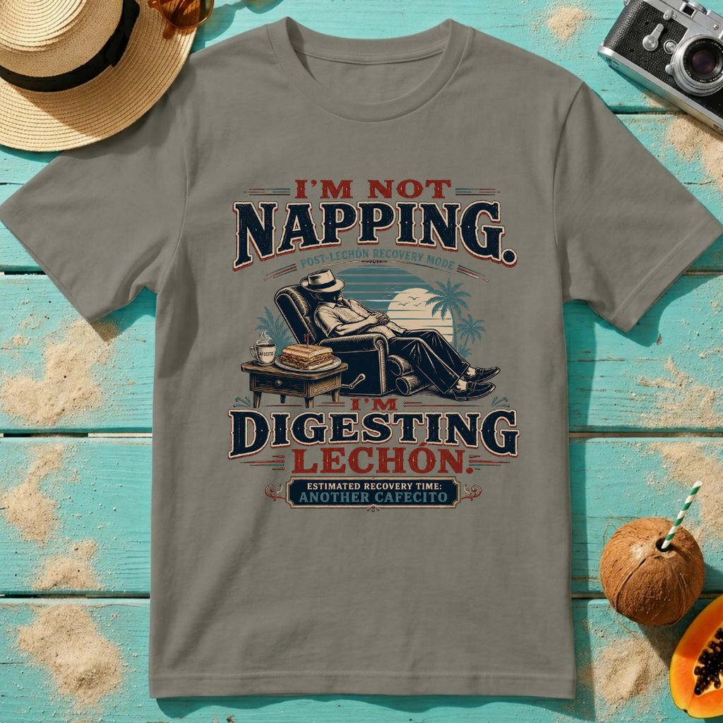 I'm Not Napping. I'm Digesting Lechón.