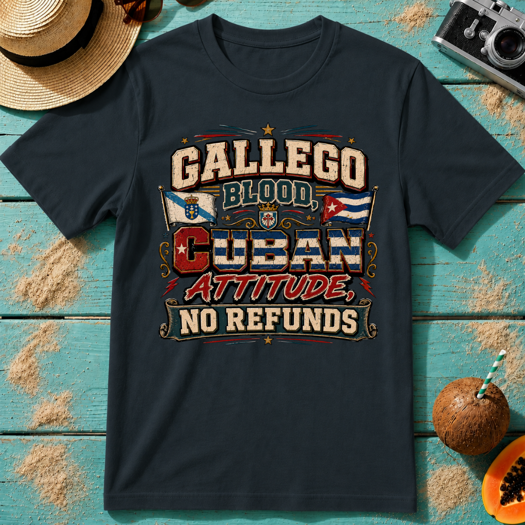 Gallego Blood, Cuban Attitude, No Refunds