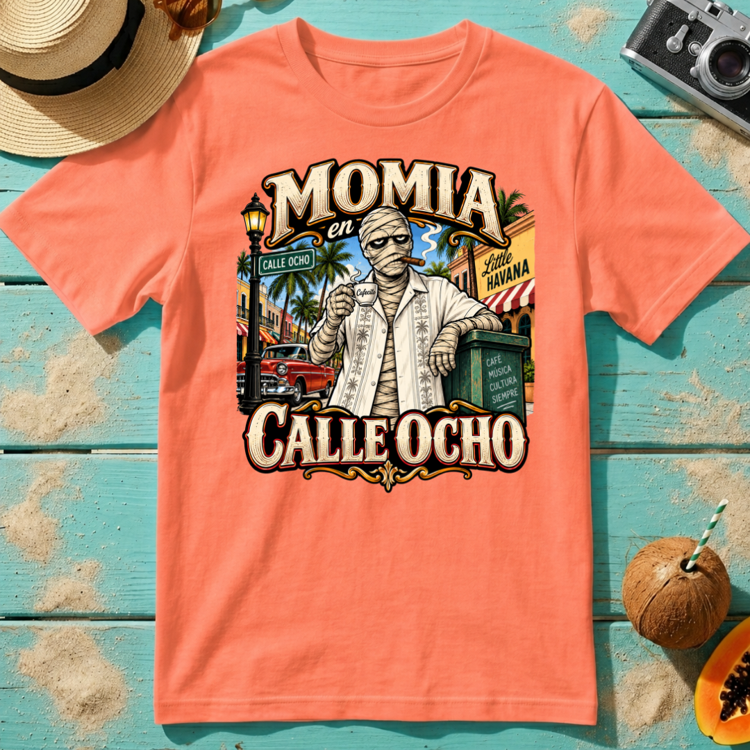 Momia en Calle Ocho