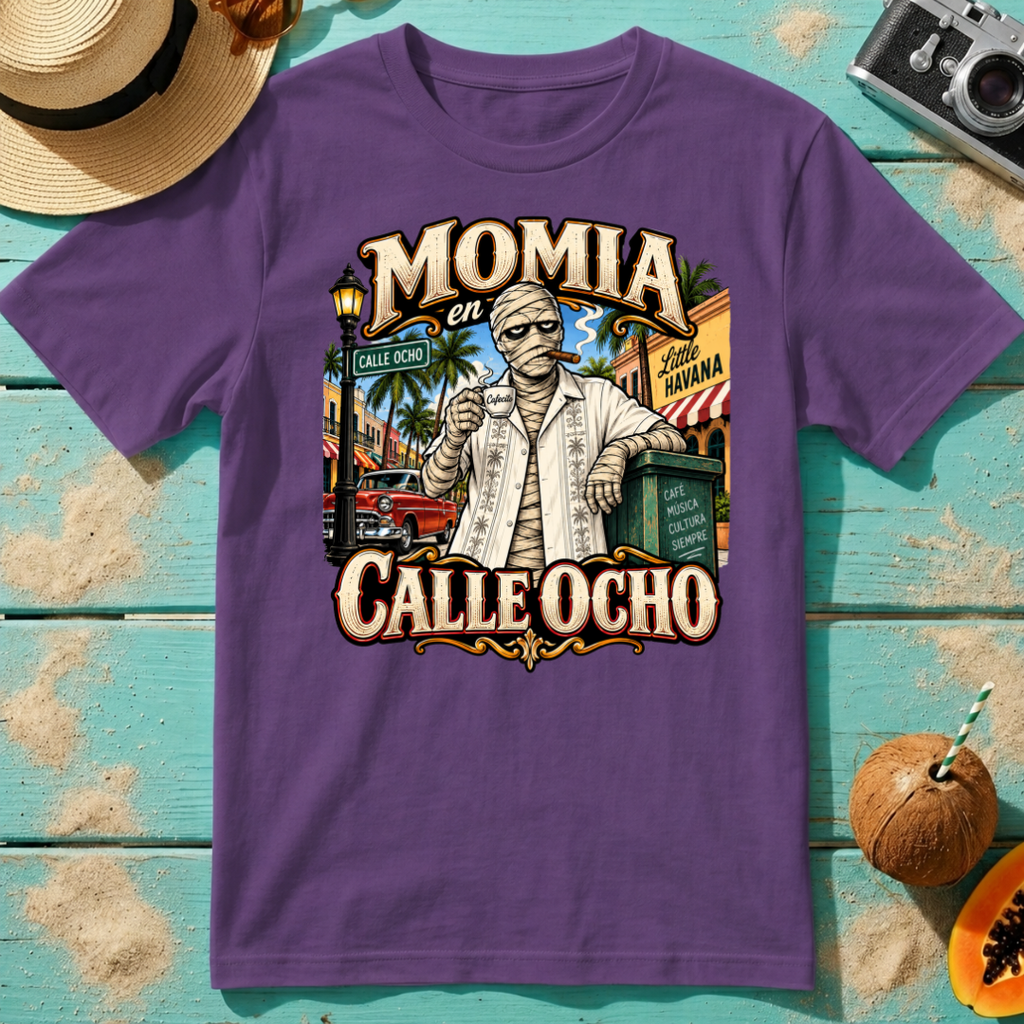 Momia en Calle Ocho