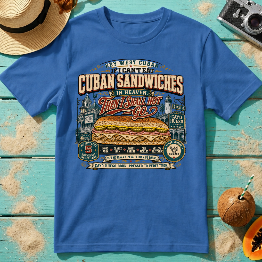 Key West Cuban Sandwich - If I Can't Eat Cuban Sandwiches in Heaven, Then I Shall Not Go